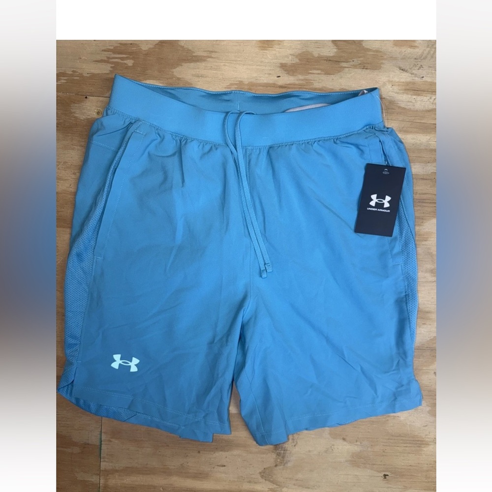 Under Armour Men's Light Blue Athletic Shorts